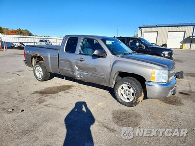 Czwarte zdjęcie samochodu z boku: 2012 CHEVROLET SILVERADO K1500 LT VIN:1GCRKSE75CZ344670 - miniatura