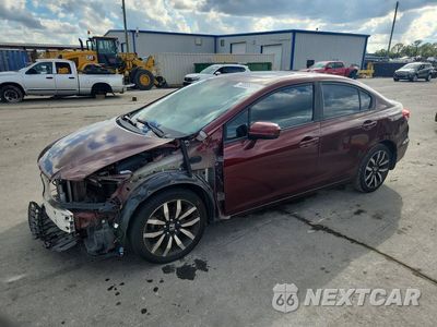 2015 HONDA CIVIC EXL 19XFB2F95FE044761 - główne zdjęcie licytacji z USA - miniatura