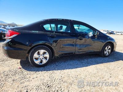 Trzecie zdjęcie samochodu z tyłu: 2014 HONDA CIVIC LX VIN:2HGFB2E5XEH532719 - miniatura