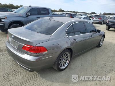 Trzecie zdjęcie samochodu z tyłu: 2006 BMW 750 LI VIN:WBAHN83576DT32798 - miniatura