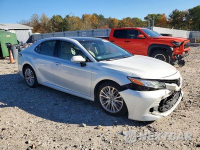 Czwarte zdjęcie samochodu z boku: 2018 TOYOTA CAMRY XLE V6 VIN:4T1BZ1HKXJU017744 - miniatura