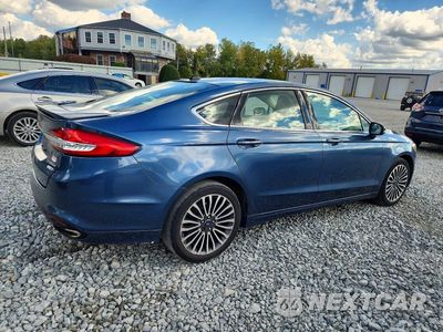 Trzecie zdjęcie samochodu z tyłu: 2018 FORD FUSION TITANIUM/PLATINUM VIN:3FA6P0D95JR151289 - miniatura