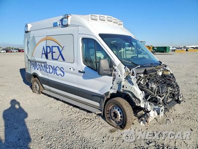 Czwarte zdjęcie samochodu z boku: 2023 FORD TRANSIT T-350 VIN:1FDBW2XG9PKA07108 - miniatura