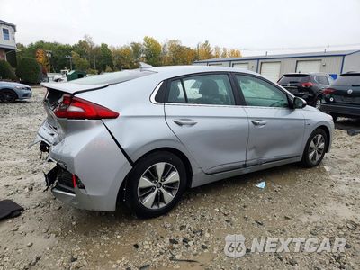 Trzecie zdjęcie samochodu z tyłu: 2019 HYUNDAI IONIQ LIMITED VIN:KMHC75LDXKU182852 - miniatura