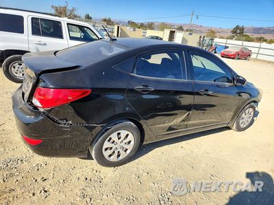 Trzecie zdjęcie samochodu z tyłu: 2016 HYUNDAI ACCENT SE VIN:KMHCT4AE7GU951641 - miniatura