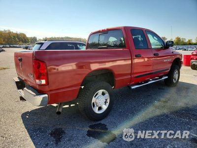 Trzecie zdjęcie samochodu z tyłu: 2005 DODGE RAM 2500 ST VIN:3D7KS28D95G850403 - miniatura