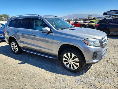 Czwarte zdjęcie samochodu z boku: 2017 MERCEDES-BENZ GLS 450 4MATIC VIN:4JGDF6EE7HA762847 - miniatura