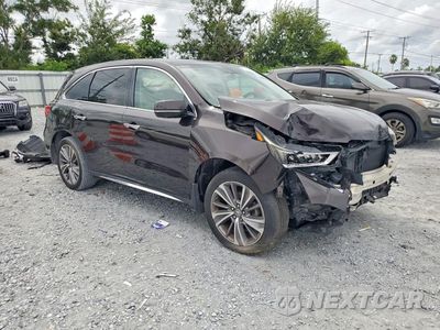 Czwarte zdjęcie samochodu z boku: 2018 ACURA MDX TECHNOLOGY VIN:5J8YD3H54JL009309 - miniatura