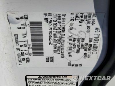 Zdjęcie 14 z 14 samochodu: 2005 FORD EXPLORER XLT VIN:1FMDU73W05ZA07625 - miniatura