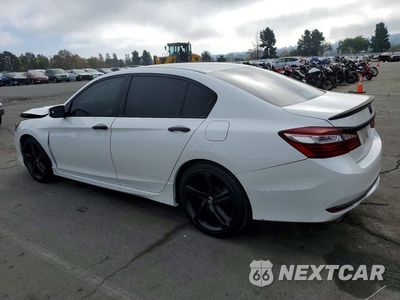 Drugie zdjęcie samochodu z przodu: 2017 HONDA ACCORD SPORT VIN:1HGCR2F54HA192838 - miniatura