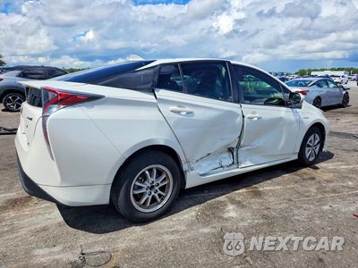 Trzecie zdjęcie samochodu z tyłu: 2017 TOYOTA PRIUS TWO ECO VIN:JTDKARFU4H3031332 - miniatura