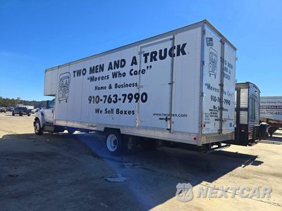 Drugie zdjęcie samochodu z przodu: 2017 FORD F750 SUPER DUTY BOX TRUCK VIN:1FDNX7AY2HDB06528 - miniatura