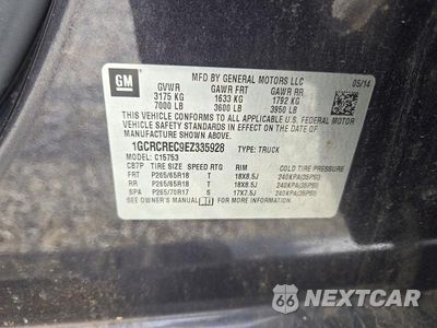 Zdjęcie 12 z 12 samochodu: 2014 CHEVROLET SILVERADO C1500 LT VIN:1GCRCREC9EZ335928 - miniatura
