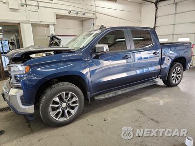 2021 CHEVROLET SILVERADO K1500 LT 3GCUYDED8MG135175 - główne zdjęcie licytacji z USA - miniatura