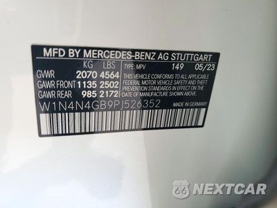 Zdjęcie 14 z 14 samochodu: 2023 MERCEDES-BENZ GLA 250 VIN:W1N4N4GB9PJ526352 - miniatura