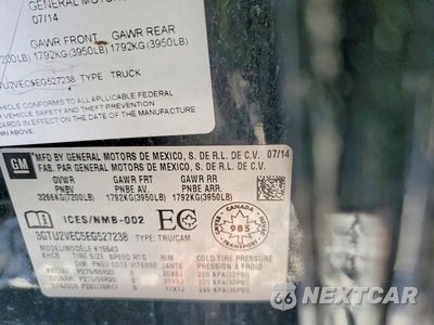Zdjęcie 12 z 12 samochodu: 2014 GMC SIERRA K1500 SLT VIN:3GTU2VEC5EG527238 - miniatura