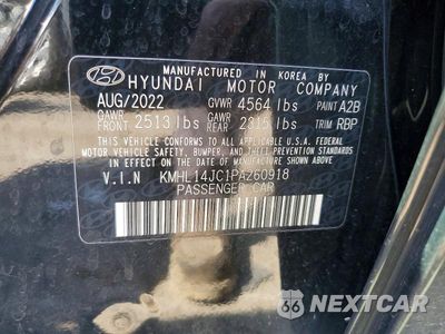 Zdjęcie 12 z 12 samochodu: 2023 HYUNDAI SONATA N LINE VIN:KMHL14JC1PA260918 - miniatura