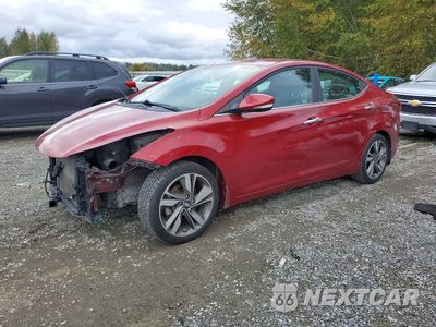 2014 HYUNDAI ELANTRA LIMITED 5NPDH4AE2EH470598 - główne zdjęcie licytacji z USA - miniatura