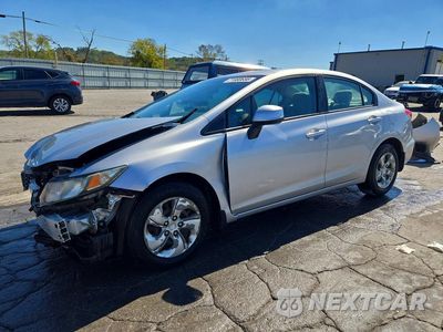 2013 HONDA CIVIC LX 19XFB2F54DE054949 - główne zdjęcie licytacji z USA - miniatura