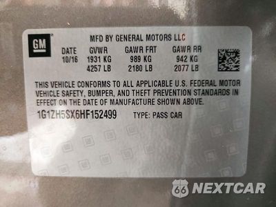 Zdjęcie 12 z 12 samochodu: 2017 CHEVROLET MALIBU PREMIER VIN:1G1ZH5SX6HF152499 - miniatura