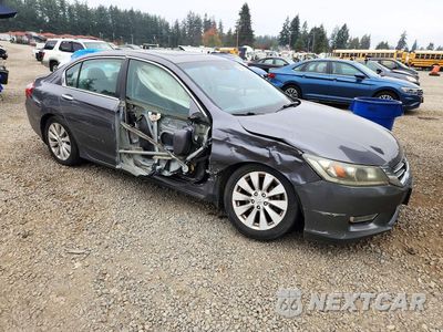Czwarte zdjęcie samochodu z boku: 2013 HONDA ACCORD EXL VIN:1HGCR2F83DA245677 - miniatura