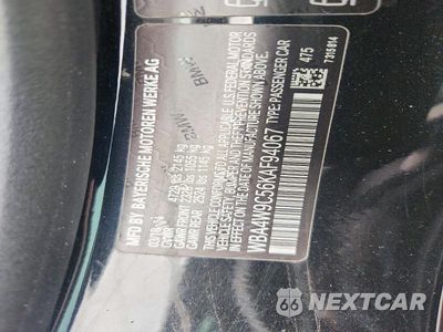 Zdjęcie 12 z 12 samochodu: 2019 BMW 440XI VIN:WBA4W9C56KAF94067 - miniatura