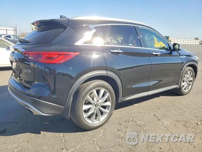 Trzecie zdjęcie samochodu z tyłu: 2021 INFINITI QX50 LUXE VIN:3PCAJ5BA1MF126475 - miniatura