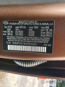 Zdjęcie 13 z 13 samochodu: 2025 HYUNDAI SANTA FE CALLIGRAPHY VIN:5NMP54G16SH036560 - miniatura