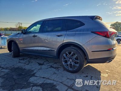 Drugie zdjęcie samochodu z przodu: 2022 ACURA MDX A-SPEC VIN:5J8YE1H07NL020204 - miniatura