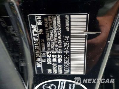 Zdjęcie 12 z 12 samochodu: 2017 MERCEDES-BENZ CLA 45 AMG VIN:WDDSJ5CB0HN428946 - miniatura