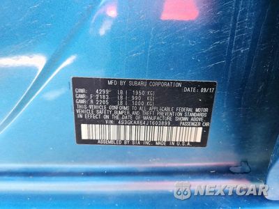 Zdjęcie 12 z 12 samochodu: 2018 SUBARU IMPREZA VIN:4S3GKAA64J1603899 - miniatura