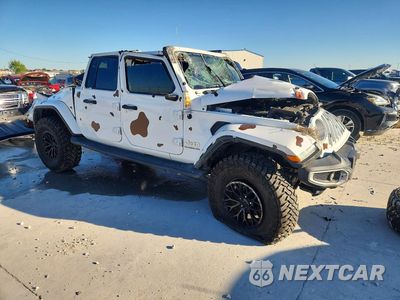 Czwarte zdjęcie samochodu z boku: 2022 JEEP GLADIATOR OVERLAND VIN:1C6HJTFG9NL160025 - miniatura