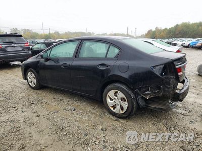Drugie zdjęcie samochodu z przodu: 2015 HONDA CIVIC LX VIN:19XFB2F5XFE231930 - miniatura