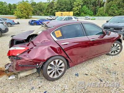Trzecie zdjęcie samochodu z tyłu: 2013 HONDA ACCORD EXL VIN:1HGCR2F80DA249119 - miniatura