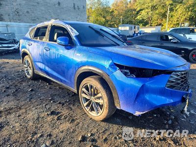 Czwarte zdjęcie samochodu z boku: 2025 ACURA ADX A-SPEC VIN:3HDSA2H50SM711035 - miniatura