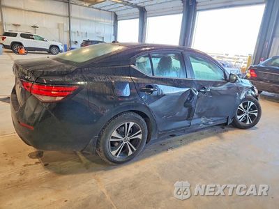 Trzecie zdjęcie samochodu z tyłu: 2020 NISSAN SENTRA VIN:3N1AB8CV6LY231776 - miniatura