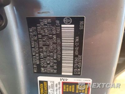 Zdjęcie 12 z 12 samochodu: 2011 TOYOTA CAMRY LE VIN:4T4BF3EKXBR112661 - miniatura