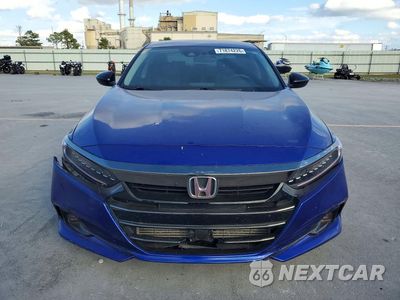 Piąte zdjęcie samochodu w środku: 2022 HONDA ACCORD SPORT SE VIN:1HGCV1F43NA074885 - miniatura
