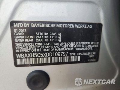 Zdjęcie 12 z 12 samochodu: 2013 BMW 528 XI VIN:WBAXH5C5XDD109797 - miniatura