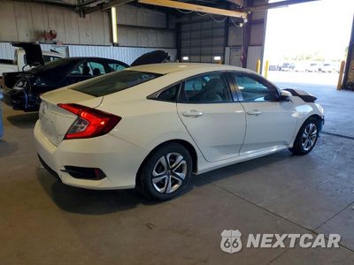 Trzecie zdjęcie samochodu z tyłu: 2018 HONDA CIVIC LX VIN:2HGFC2F55JH555900 - miniatura