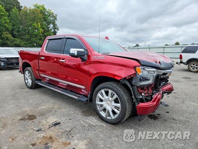 Czwarte zdjęcie samochodu z boku: 2024 CHEVROLET SILVERADO K1500 HIGH COUNTRY VIN:1GCUDJEDXRZ164887 - miniatura