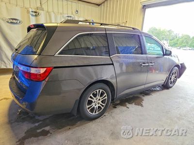 Trzecie zdjęcie samochodu z tyłu: 2013 HONDA ODYSSEY EX VIN:5FNRL5H41DB007131 - miniatura