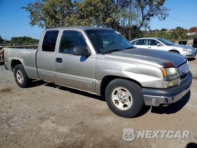 Czwarte zdjęcie samochodu z boku: 2003 CHEVROLET SILVERADO C1500 VIN:2GCEC19T731157095 - miniatura