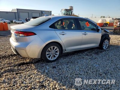 Trzecie zdjęcie samochodu z tyłu: 2024 TOYOTA COROLLA HYBRID LE VIN:JTDBCMFE3R3031409 - miniatura