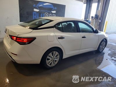 Trzecie zdjęcie samochodu z tyłu: 2025 NISSAN SENTRA S VIN:3N1AB8BV6SY223449 - miniatura