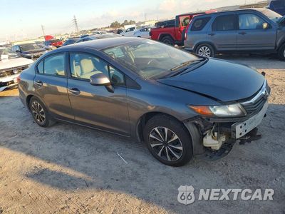 Czwarte zdjęcie samochodu z boku: 2012 HONDA CIVIC LX VIN:19XFB2F57CE380274 - miniatura