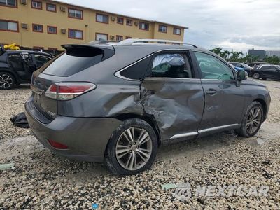 Trzecie zdjęcie samochodu z tyłu: 2015 LEXUS RX 350 BASE VIN:2T2ZK1BA4FC194572 - miniatura