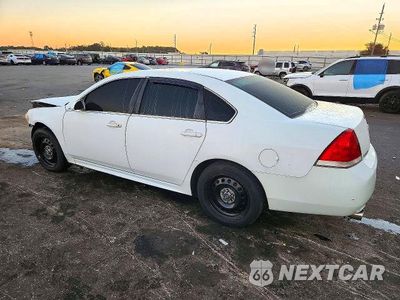 Drugie zdjęcie samochodu z przodu: 2013 CHEVROLET IMPALA POLICE VIN:2G1WD5E32D1204591 - miniatura