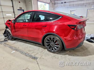 Drugie zdjęcie samochodu z przodu: 2022 TESLA MODEL Y VIN:7SAYGDEF9NF540204 - miniatura