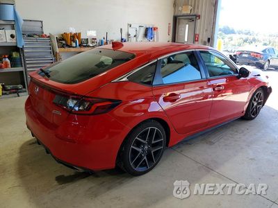 Trzecie zdjęcie samochodu z tyłu: 2022 HONDA CIVIC SPORT TOURING VIN:19XFL1H88NE017015 - miniatura
